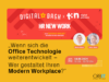 digital bash - New Work, Bild-Text Einladung, ORBIT Speaker-Slot Modern Workplace 
